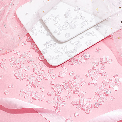 1400 шт. 7 стиля в виде пластиковых оснований для подвесок FIND-AR0004-30-1