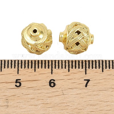 Messing Perlen&nbsp;KK-D120-06G-1