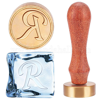 1 шт. головка штампа из латуни золотистого тона DIY-CA0006-34R-1