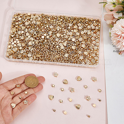 1800шт 6 стиля пластиковые бусины ccb&nbsp;CCB-PA0001-14G-1