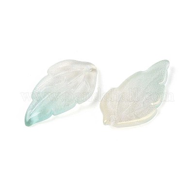 Двухцветные стеклянные подвески GLAA-A011-21A-1