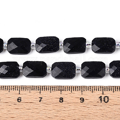 Синтетический синий авантюрин бисер нитей G-T139-83-1