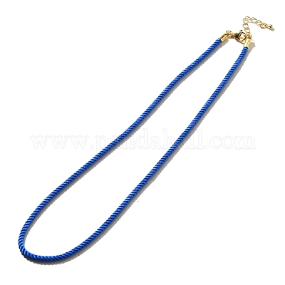 Изготовление ожерелья из нейлонового миланского шнура MAK-M028-01G-05-1