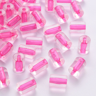 Прозрачные акриловые бусины TACR-S154-17A-82-1