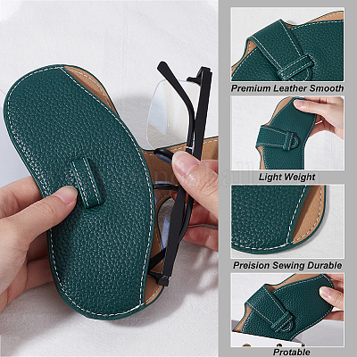 Чехол для очков из искусственной кожи AJEW-CN0002-44C-1