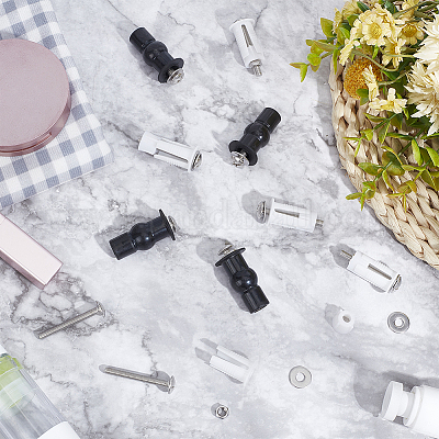 6 комплект из 2 универсальных болтов для сиденья унитаза из нержавеющей стали FIND-UN0001-99-1