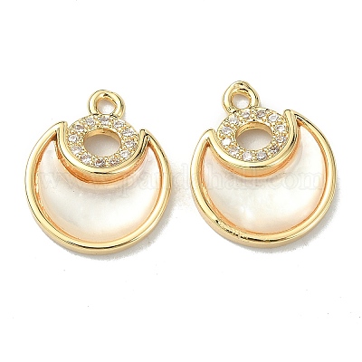 Латунные микро проложить кубического циркония подвески KK-B072-16P-1