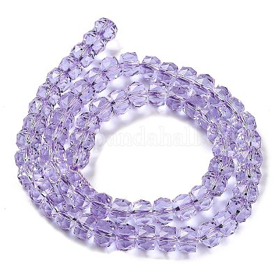 Chapelets de perles en verre transparente  &nbsp;EGLA-K071-01E-1