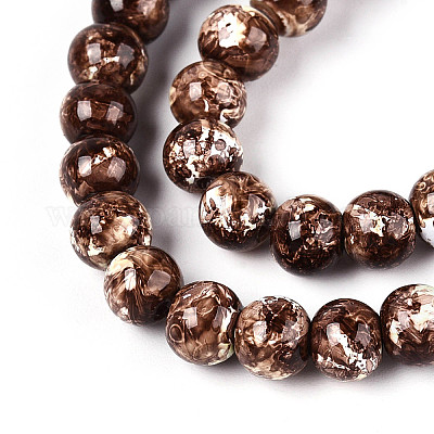 Выпечка краска бисер пряди DGLA-N016-6mm-05-1