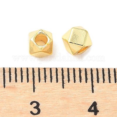 Латунные бусины&nbsp;KK-A254-25G-1