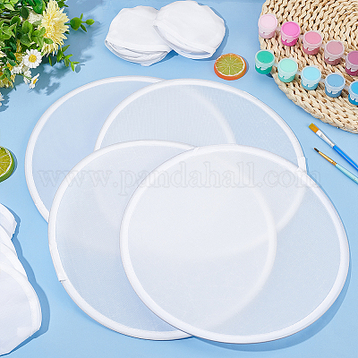 Нейлоновый складной летающий диск или веер с набором сумок для хранения AJEW-WH0009-69O-1