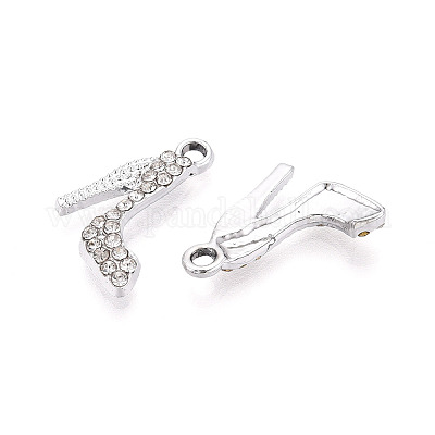 Подвески из сплава и страза PALLOY-T092-25P-1