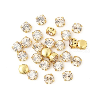 Preciosa® maxima crystal в пришивной чашке Y-PRC-SS34-00030-235-G-1