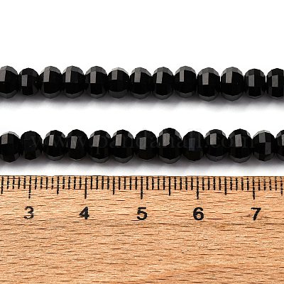 Природные обсидиана бисер нитей G-P587-D03-01-1