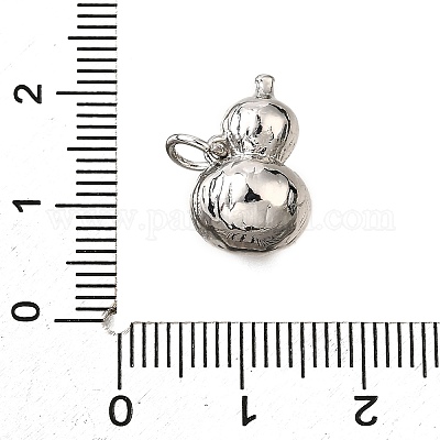 Подвески в форме ракушек из латуни с микропаве и кубическим цирконием KK-D356-17P-1