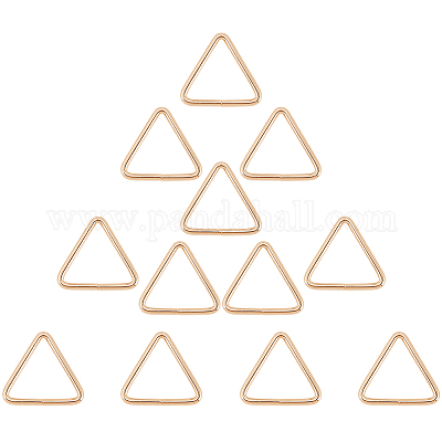 12 pz anelli di collegamento in ferro triangolari&nbsp;IFIN-CP0002-96LG-1