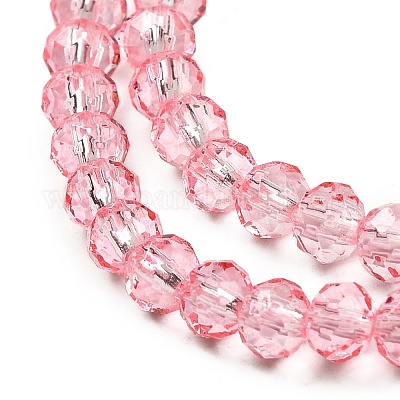 Прозрачная краска для запекания стеклянные бусины нити DGLA-A034-T4mm-D08-1