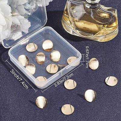 20 шт. латунные штифты KK-BBC0003-76-1