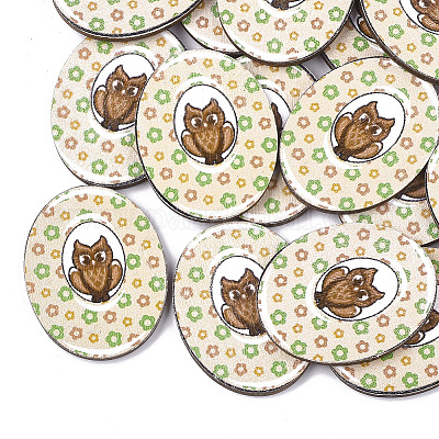 Печатные подвески из липы X-WOOD-S045-015B-1