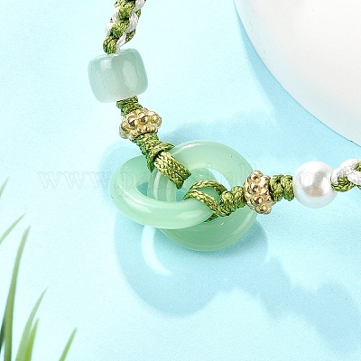 Браслеты из смоляных бусин BJEW-L701-03-1