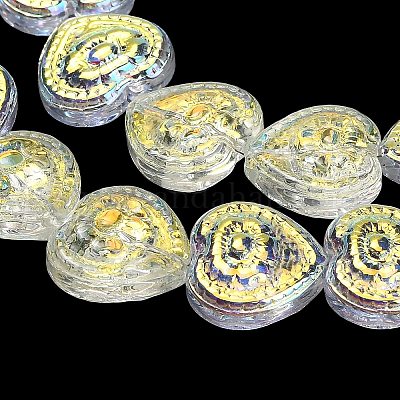 Гальваническая краска для запекания стеклянные бусины нити EGLA-K061-13A-AB01-1