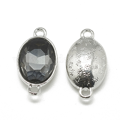 Соединители звеньев сплава стекла&nbsp;PALLOY-T045-10x14mm-03-1