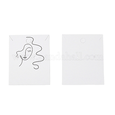 Картонных карт дисплей ювелирных изделий CDIS-H002-01B-01-1