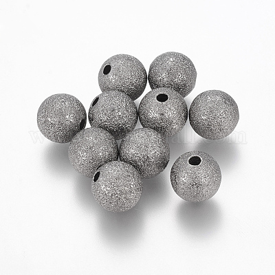 Латунные текстурированные бусины&nbsp;EC226-NFB-1