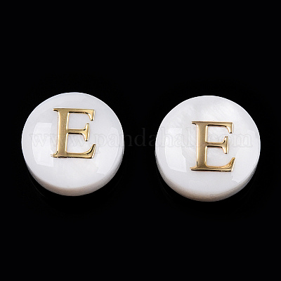 Бусины из натуральных пресноводных ракушек X-SHEL-N036-01E-1