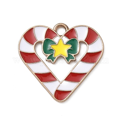 Рождественские эмали сплава подвески ENAM-I071-01KCG-09-1