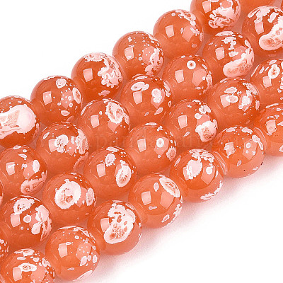 Выпечка краска бисер пряди DGLA-N015-10mm-04-1