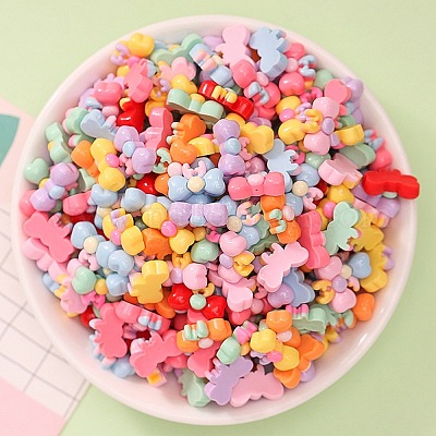 Непрозрачные кабошоны из смолы RESI-K027-26-1