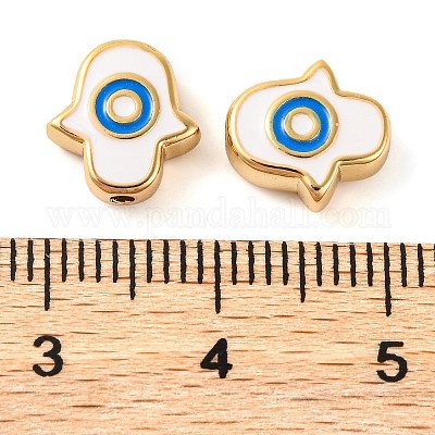 Стойки обшивки латунные бусины KK-H486-03G-04-1