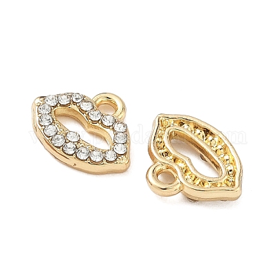 Подвески из сплава и страза&nbsp;ENAM-I073-04G-01-1