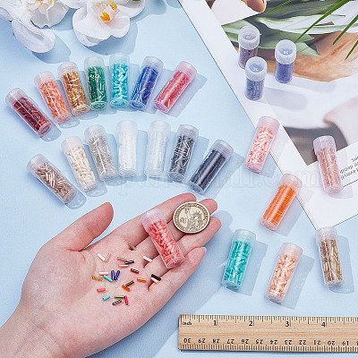 2159 шт. 24 вида стеклянных бусин SEED-ME0001-22-1