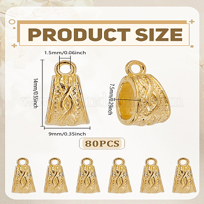 80 шт. литые трубчатые дужки&nbsp;FIND-LP0007-07-1