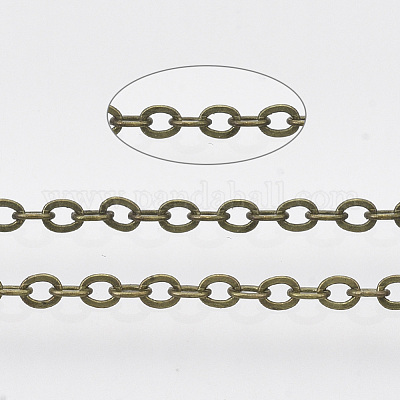 Железные кабельные цепи с латунным покрытием CH-T002-05AB-1