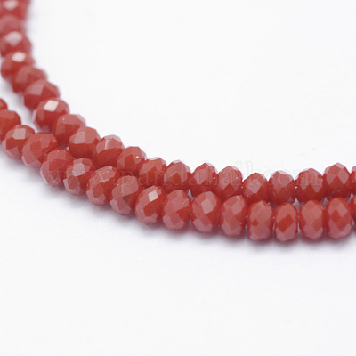 Непрозрачное стекло бисер нитей X-EGLA-J144-NB04-1