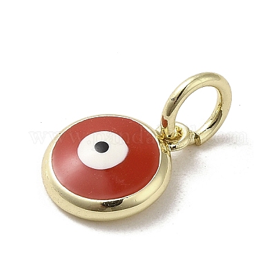 Латунь эмаль подвески KK-E092-13G-05-1