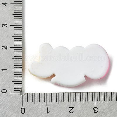 Cabochons décodés cool en résine opaque&nbsp;RESI-C045-02E-1