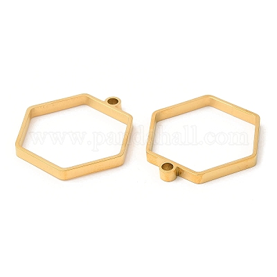 Шестигранные подвески из нержавеющей стали 304 с открытым задним безелем STAS-Z040-12G-1