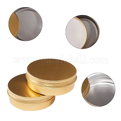Круглые алюминиевые жестяные банки CON-SZ0001-02-1