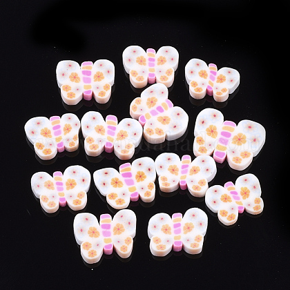 Handmade Polymer Clay Cabochons X-CLAY-S092-48-1