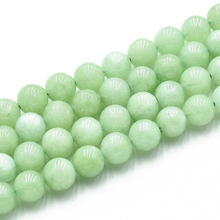 Природного кварца нитей бисера G-N355-8mm-49-1