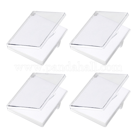 Boîtes de rangement rectangulaires en acrylique transparent pour diamants CON-WH0092-35B-1