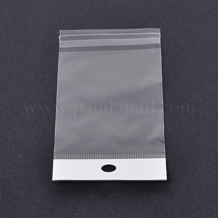 長方形OPP透明なビニール袋  透明  17x12cm  約100個/袋 X-OPC-O002-12x17cm-1