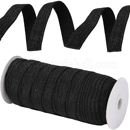 Эластичная нейлоновая лента с золотым и серебряным блеском NWIR-O010-01E-1