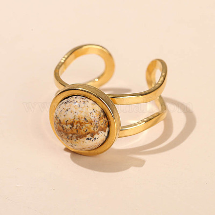 Кольца-манжеты из нержавеющей стали 304 и натурального камня FS-WGDE3F0-23-1