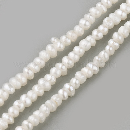 Natural Cultured Freshwater Pearl Beads Strands PEAR-R065-27-1
