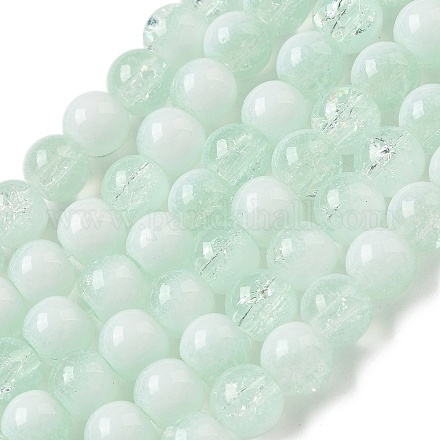 Стеклянные бусины кракле X1-GLAA-U001-6mm-01-1